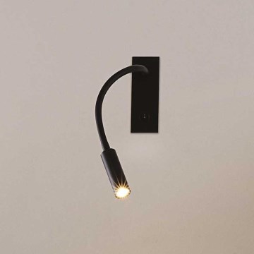 Ideal Lux - Petite lampe flexible IO LED/3W/230V CRI 90 noir