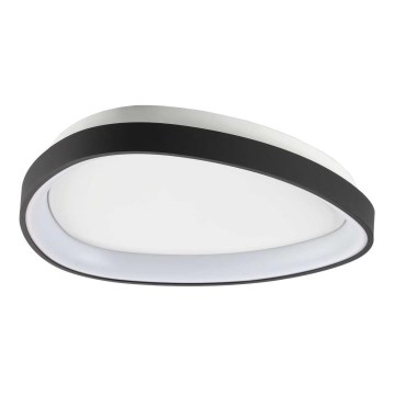 Ideal Lux - Plafonnier GEMINI LED/23W/230V d. 42,5 cm noir