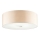 Ideal Lux - Plafonnier WOODY 4xE27/60W/230V d. 50 cm beige