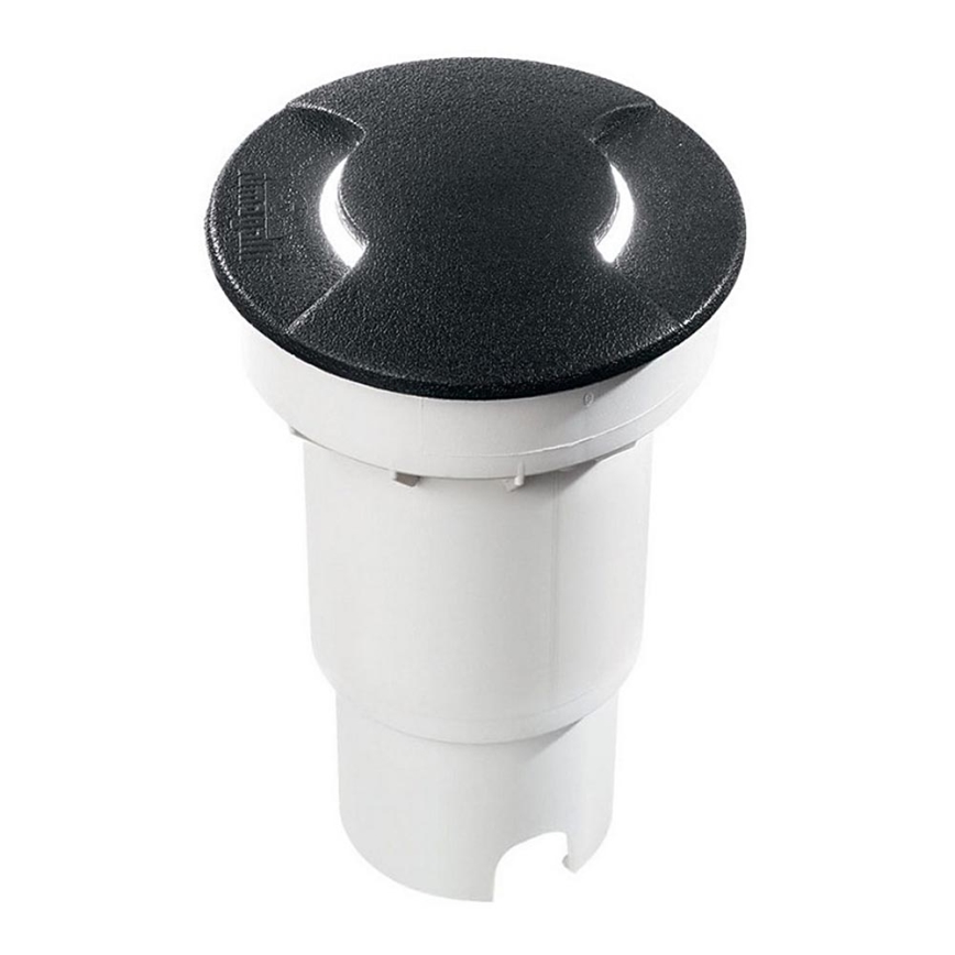 Spot extérieur encastré led Ideal lux Ceci Noir résine 120324 – Luminaires  extérieurs encastrables led chez Luminaires Online