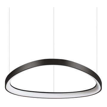 Ideal Lux - Suspension filaire GEMINI LED/48W/230V d. 61 cm noir