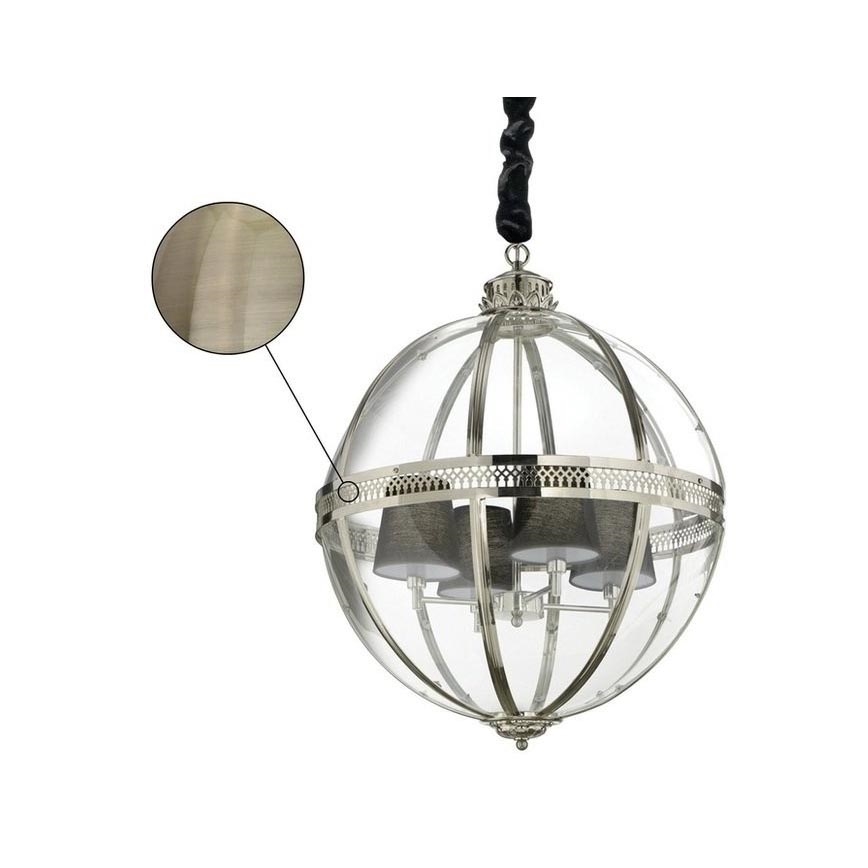 Ideal Lux - Suspension filaire WORLD 4xE14/40W/230V