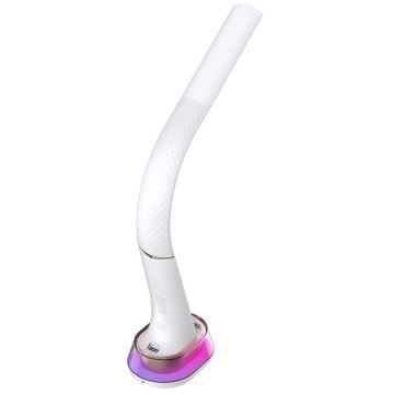 Lampe de table LED RGB à intensité variable avec charge sans fil CORELLA LED/7W/12/230V blanc