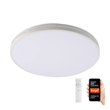 Immax NEO 07146-W42 - Plafonnier à intensité variable NEO LITE VISTAS LED/24W/230V Tuya Wi-Fi blanc + télécommande