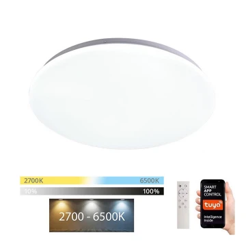 Immax NEO 07156-38 - Luminaire LED à intensité variable ANCORA LED/24W/230V 2700-6500K Wi-Fi +télécommande Tuya