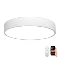 Immax NEO 07207L-Plafonnier LED à intensité variable RONDATE 65W/230V 3000-6000K Tuya blanc + télécommande