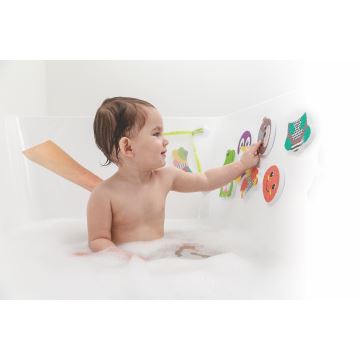 Infantino - Autocollants de bain en mousse MIX&MATCH