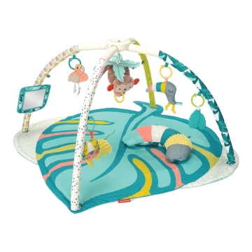 Infantino - Couverture de jeu pour enfants avec trapèze 4en1 Zoo