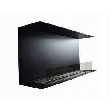 InFire - Cheminée encastrée BIO 100x45 cm 3kW noire