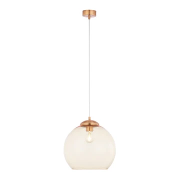 Jupiter 1831 - ASTI - Suspension avec fil ASTI 1xE27/60W/230V cuivre