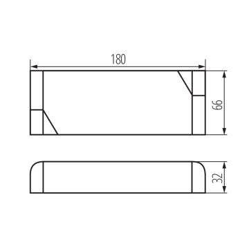 Transformateur électronique LED 100W/24V