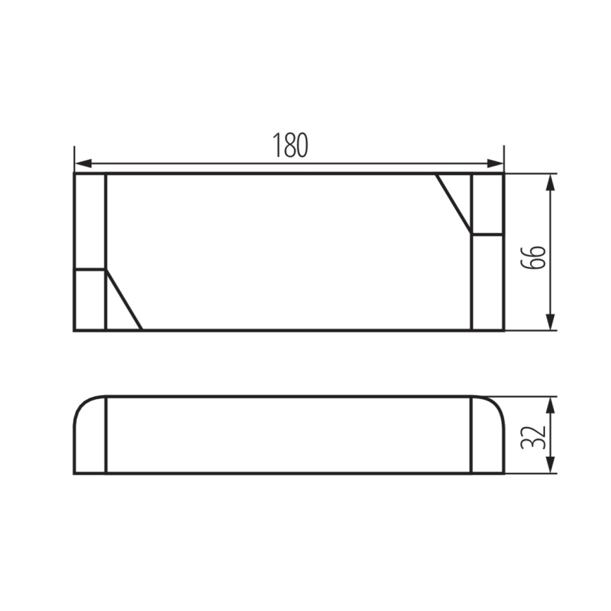 Transformateur électronique LED 100W/24V