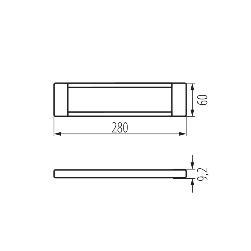 Éclairage de meubles LED à intensité variable DAXA LED/5W/24V 3000/4000/5500K