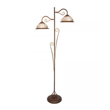 Kemar VE/LS - Lampadaire VERDA 2xE27/60W bronze