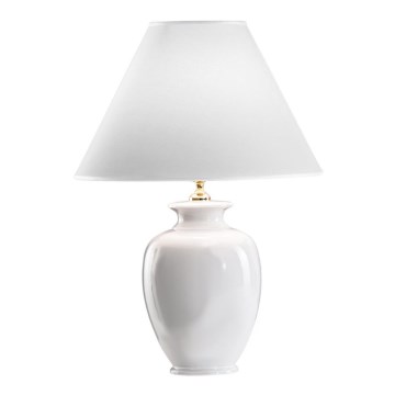Kolarz 731.70W - Lampe de table NONNA 1xE27/100W/230V blanc