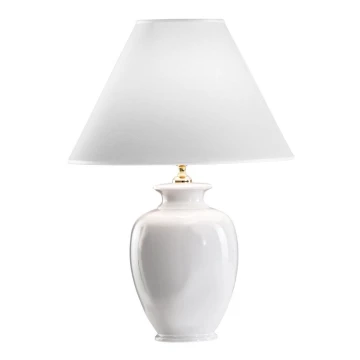 Kolarz 731.70W - Lampe de table NONNA 1xE27/100W/230V blanc