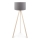 Lampadaire AYD 1xE27/60W/230V gris/beige