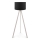 Lampadaire AYD 1xE27/60W/230V noir/beige