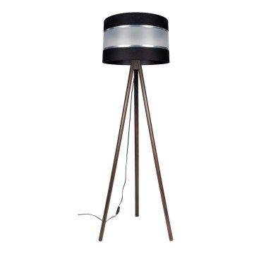 Lampadaire CORAL 1xE27/60W/230V wenge/noir/chrome