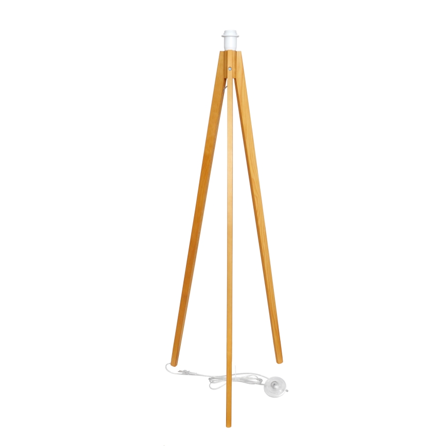 Lampadaire HELEN 1xE27/60W/230V crème/doré/chêne