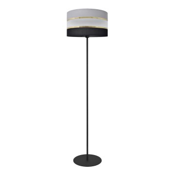 Lampadaire HELEN 1xE27/60W/230V noir/gris/doré