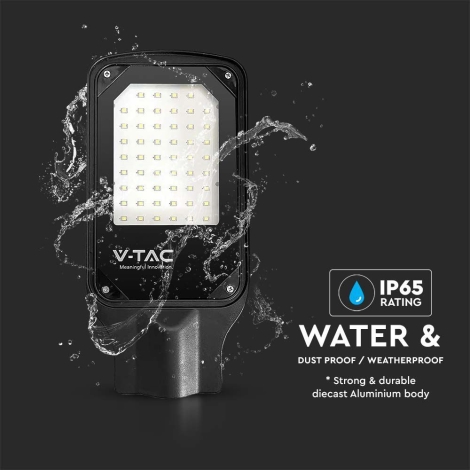 Projecteur LED 30W IP65 extérieur blanc froid VTAC