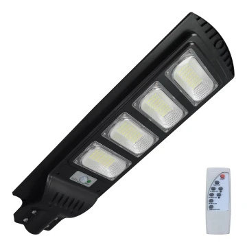Lampadaire solaire LED avec détecteur STREET LED/15W/3,2V IP65 + Télécommande