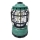 Lampe de camping portable LED à intensité variable 3xLED/3W/3xAA IPX4 vert