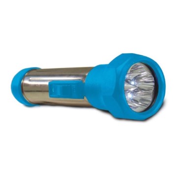 Lampe de poche LED BATERKA LED/0,4W/2xD bleu