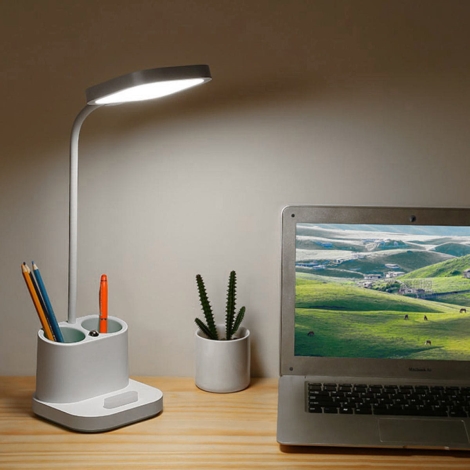 Lampe de table LED à batterie, Lampe LED