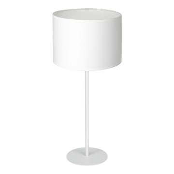 Lampe de table ARDEN 1xE27/60W/230V d. 25 cm blanc