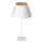 Lampe de table ARDEN 1xE27/60W/230V d. 30 cm blanc/doré