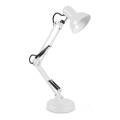 Lampe de table AURIQ 1xE27/60W/230V blanc