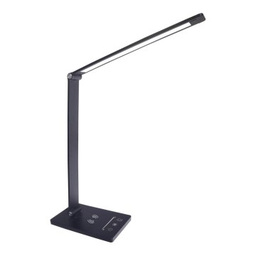 Lampe de table avec charge sans fil VARIO LED/5W/230V 3000-6000K noir