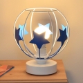 Lampe de table enfant STARS 1xE27/15W/230V bleu/blanc