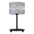 Lampe de table HELEN 1xE27/60W/230V gris/noir