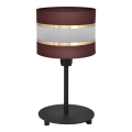 Lampe de table HELEN 1xE27/60W/230V marron/noir/doré