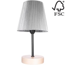 Lampe de table MILA 1xE14/25W/230V birch – FSC certifié
