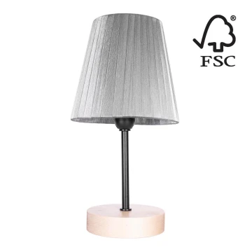 Lampe de table MILA 1xE14/25W/230V birch – FSC certifié