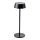 Lampe de table rechargeable tactile à intensité variable d'extérieur LED/2W/5V 4400 mAh IP54 noire