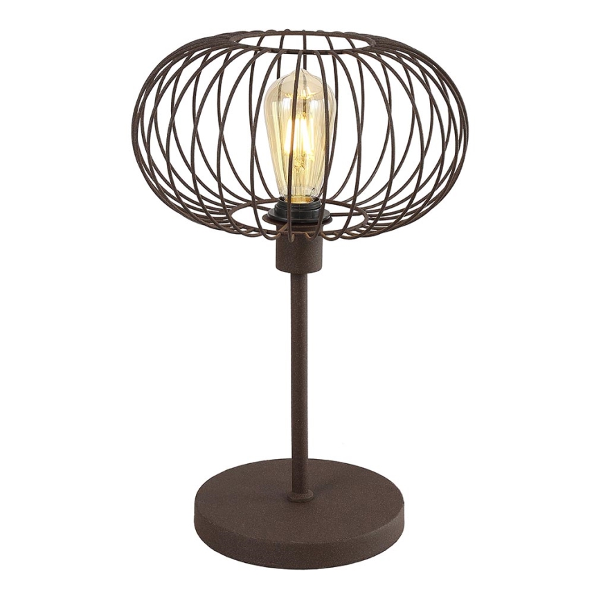 Lampe de table WIRE 1xE27/15W/230V marron