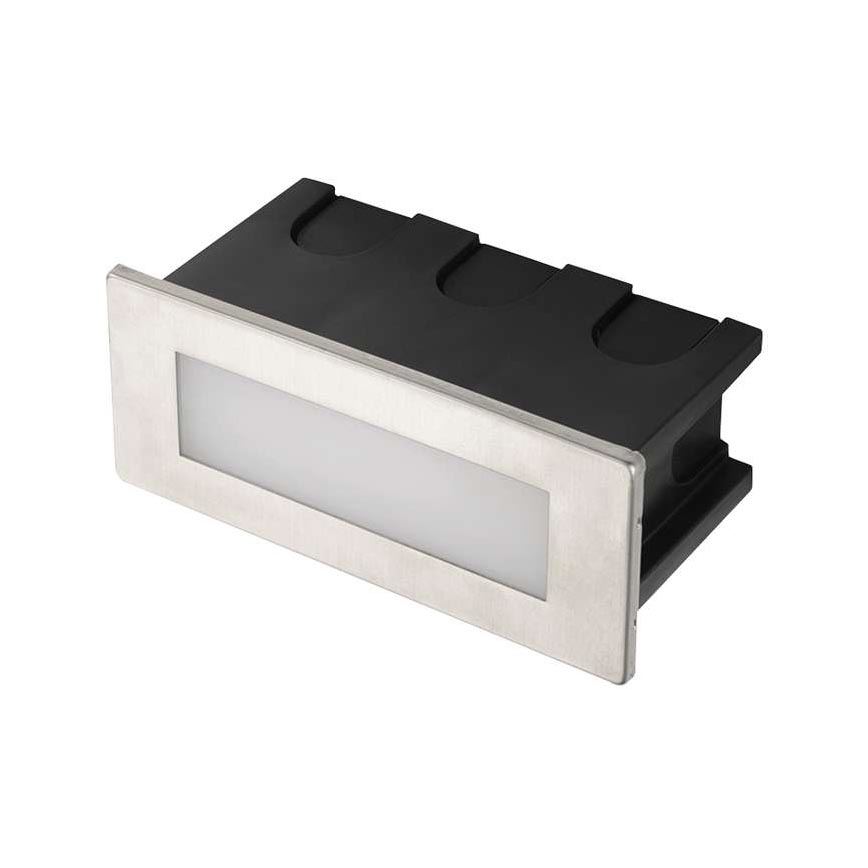 Lampe d'orientation LED encastrée d'extérieur BUILT-IN 1xLED/1,5W 3000K IP65