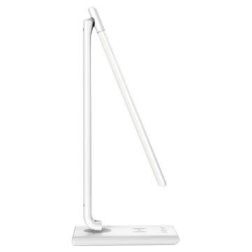 Lampe de table LED tactile à intensité variable avec chargement sans fil MEGGIE LED/8W/230V + USB