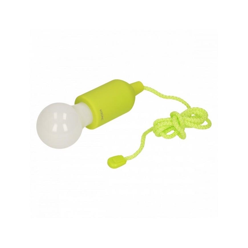 Lampe portable LED/1W/3xAAA vert