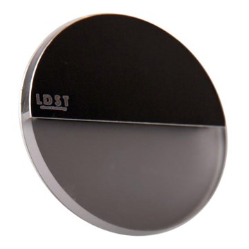 LDST RO-01-SC-BZ4 - Luminaire d'escalier LED ROBIN 4xLED/1,2W/230V mat noir