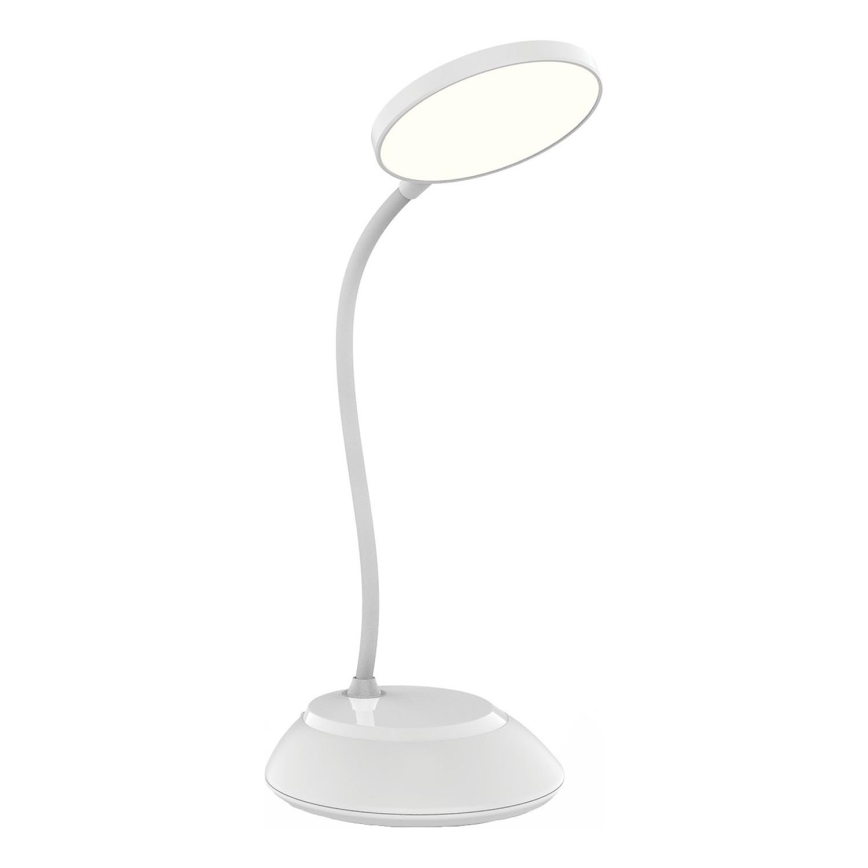 LED Lampe de table à intensité variable rechargeable VISUA LED/5W/5V 3000-5000K 1200 mAh blanc