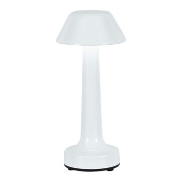 LED Lampe de table tactile rechargeable et à intensité variable LED/1W/5V 3000-6000K 1800 mAh blanc