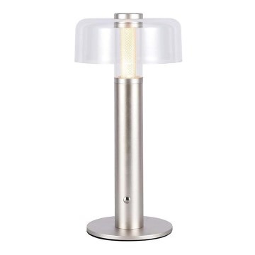 LED Lampe de table tactile rechargeable et à intensité variable LED/1W/5V 3000K 1800 mAh doré