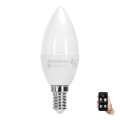LED RGBW Ampoule C37 E14/6,5W/230V 2700-6500K - Aigostar