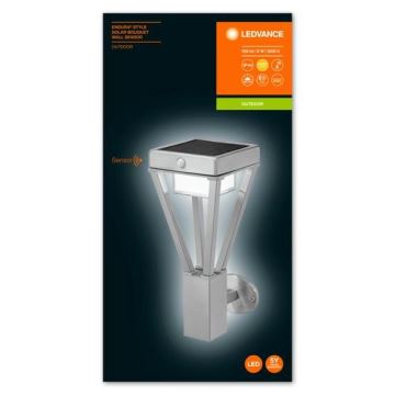 Ledvance - Applique murale solaire avec un détecteur BOUQUET LED/6W/3,7V IP44